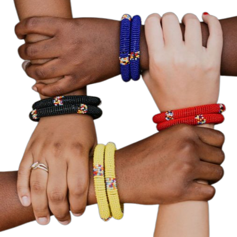 Maasai Beaded Bangle