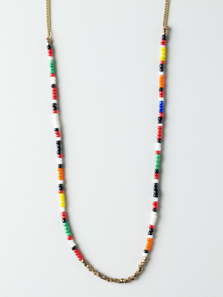 Maasai Brass Helix Necklace 