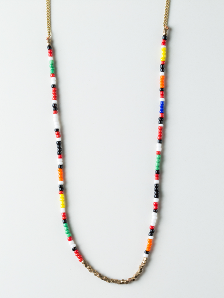 Maasai Brass Helix Necklace