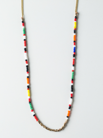 Maasai Brass Helix Necklace