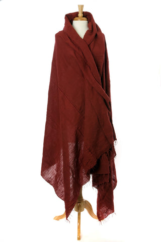 Red Ethiopian Gabi | Body Shawl