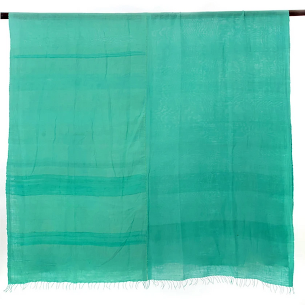 Seafoam Green Ethiopian Gabi | Body Shawl