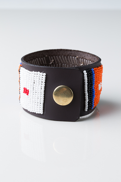 Maasai Bahati Snap Bracelet - Ikumba Design Studios - 2