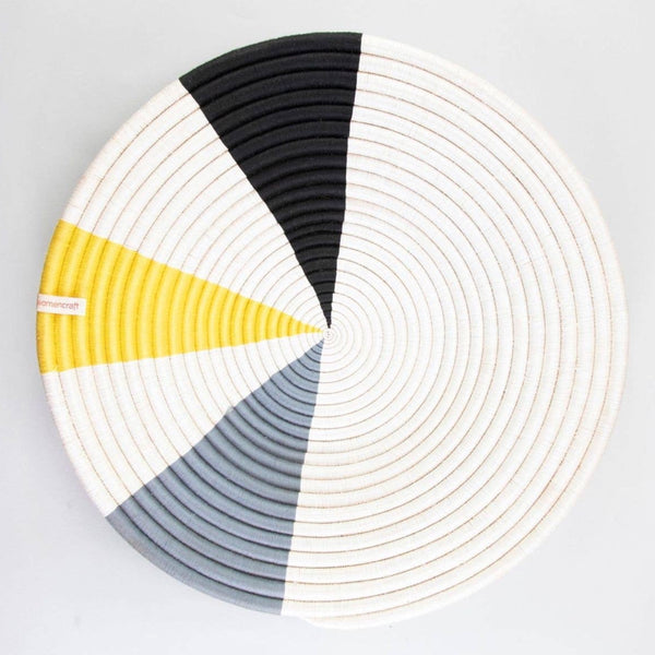 Gray | Yellow| Black Wall Hanging