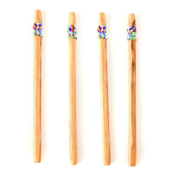 Beaded Dawa Sticks | Set of 4