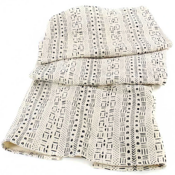 Authentic Queen's Cloth Mud Cloth Throw