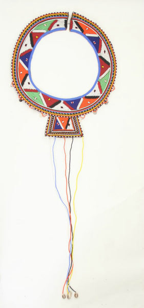 Liloe Maasai Wedding Necklace - Ikumba Design Studios