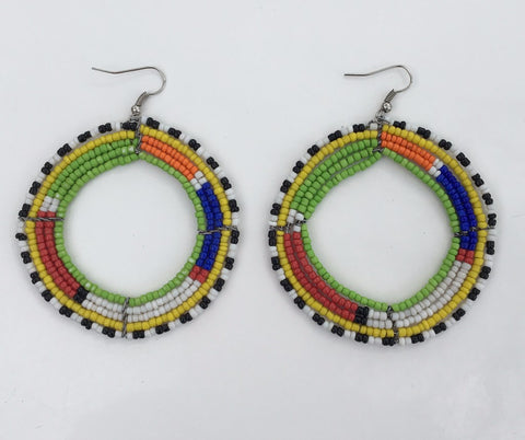 Maasai Circle Earrings