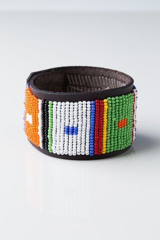 Maasai Bahati Snap Bracelet - Ikumba Design Studios - 1