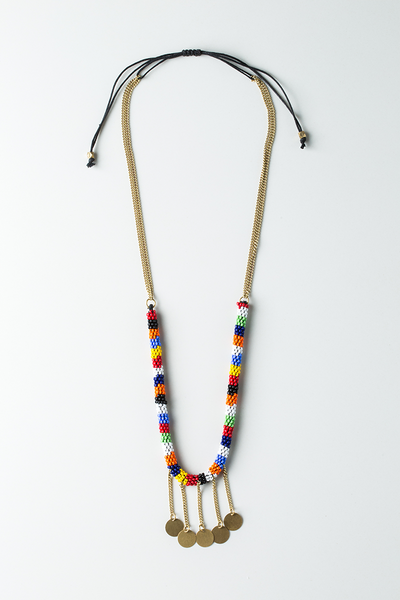 Maasai Kamba Rope Necklace - Ikumba Design Studios - 1
